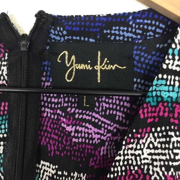 Yumi Kim Multicolor Belted Dress – Size Large (NWT) - Picture 3 of 5